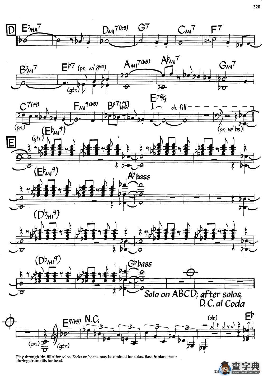 Simple Samba（爵士钢琴曲）钢琴谱