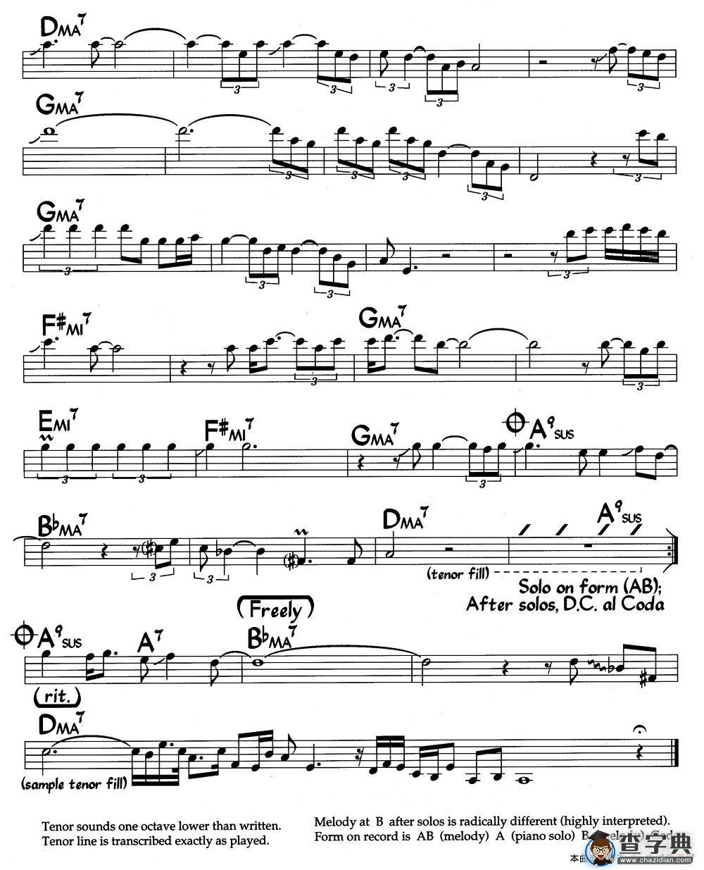 Dear Lord（爵士钢琴曲）钢琴谱