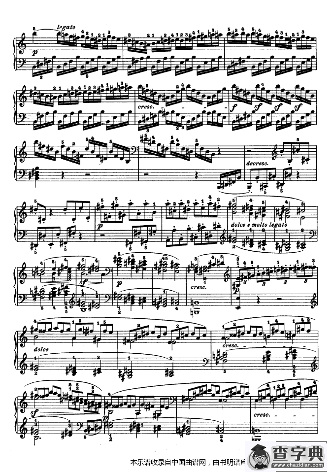 第二十一钢琴奏鸣曲（Op.53）钢琴谱