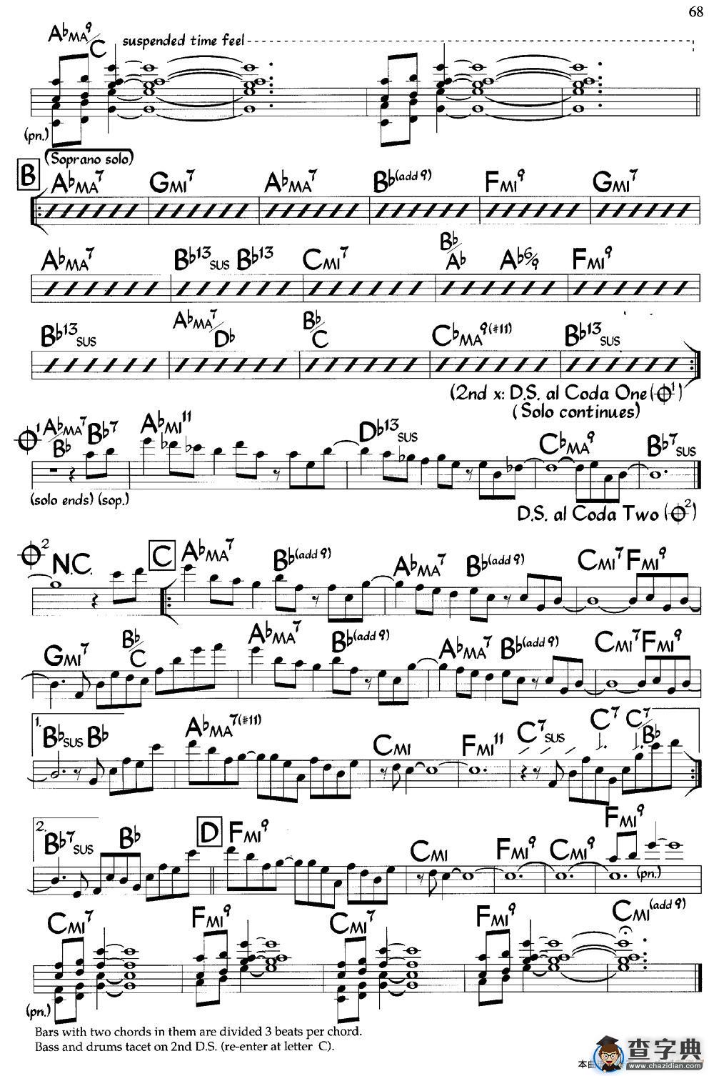 Cant Stop the Wind（爵士钢琴曲）钢琴谱