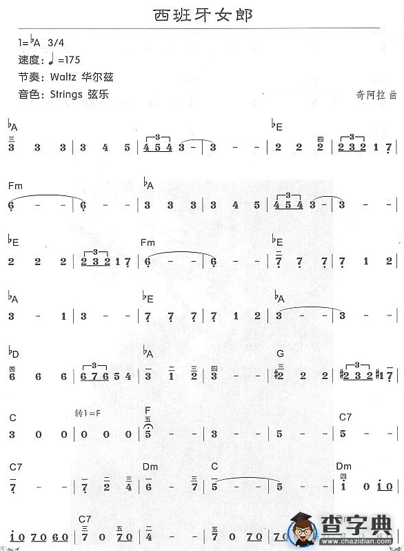 西班牙女郎1