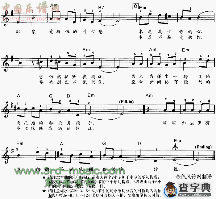 滚滚红尘(同名电视剧插曲)