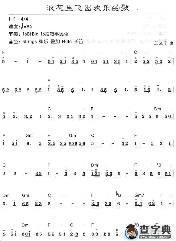 浪花里飞出欢乐的歌1