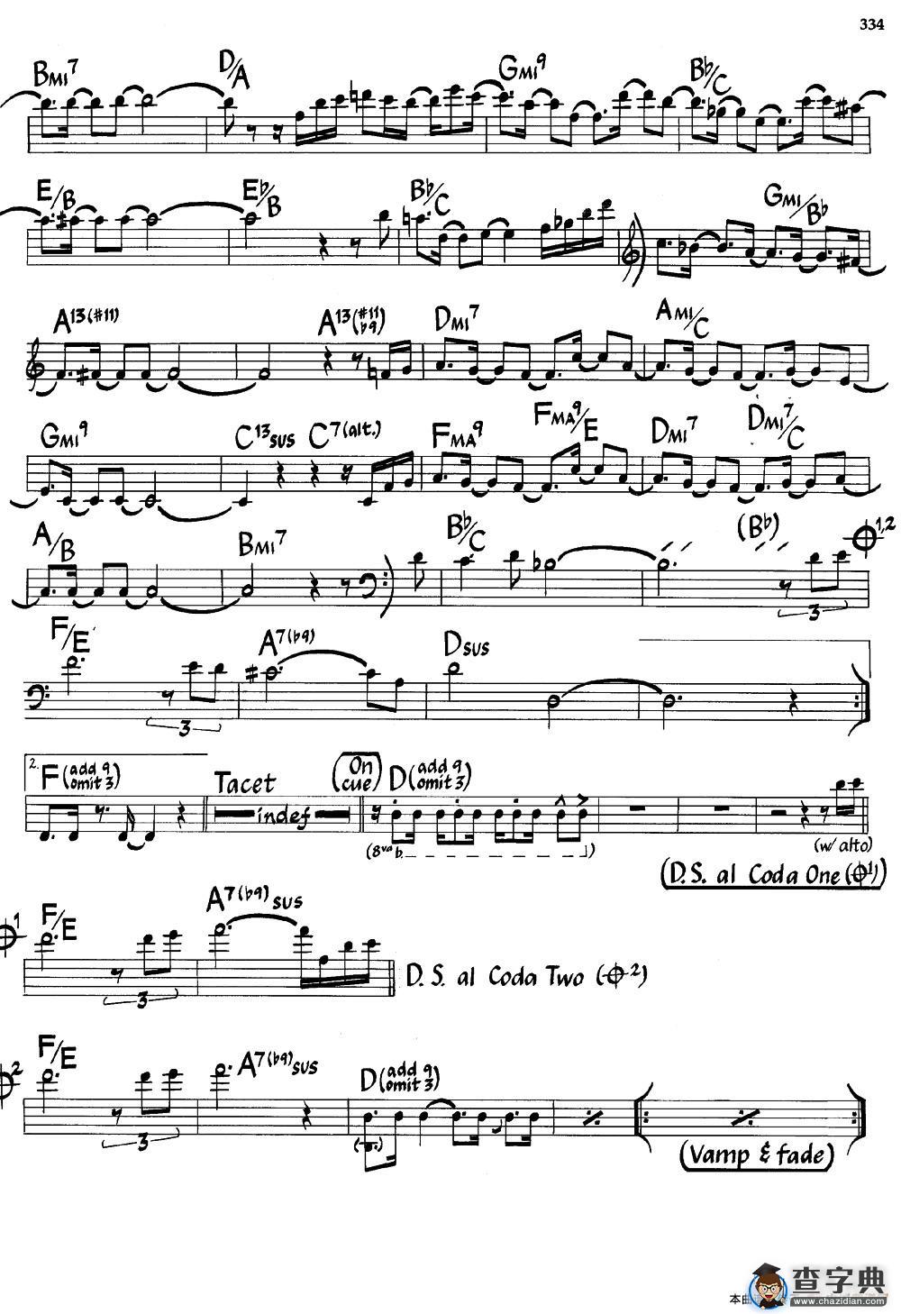 Sonjas Sanfona（爵士钢琴曲）钢琴谱