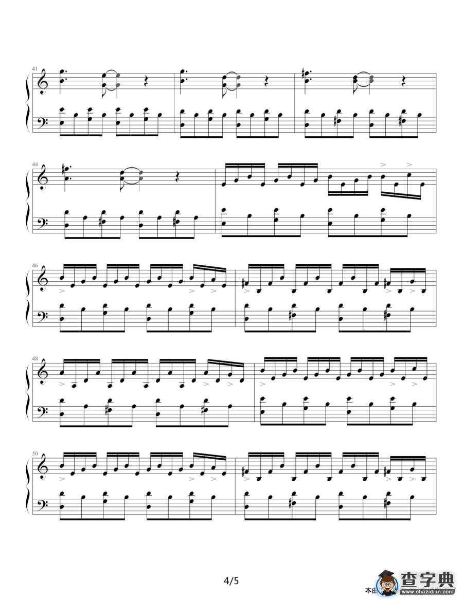 Comptine  Dun  Autre  ete: Lap（电影《天使爱美丽》插曲）钢琴谱