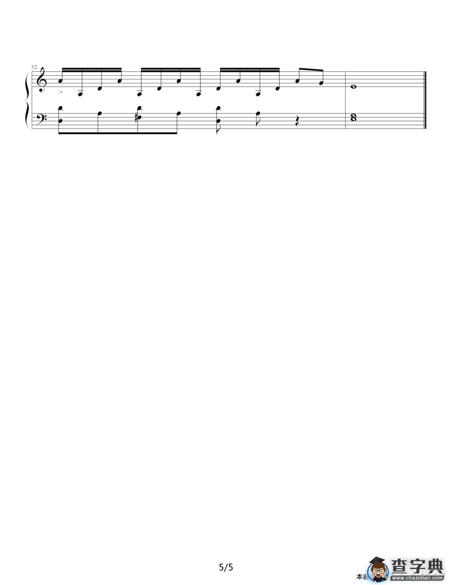Comptine  Dun  Autre  ete: Lap（电影《天使爱美丽》插曲）钢琴谱