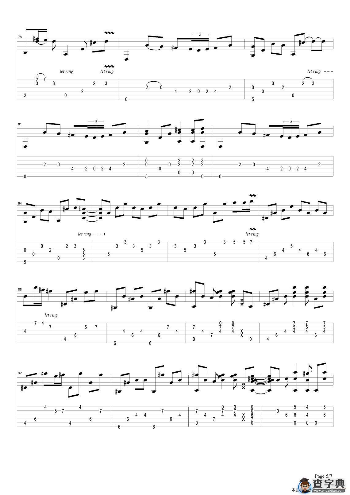 tommy emmanuel：i have always thought of you version 2（指弹吉他）吉他谱