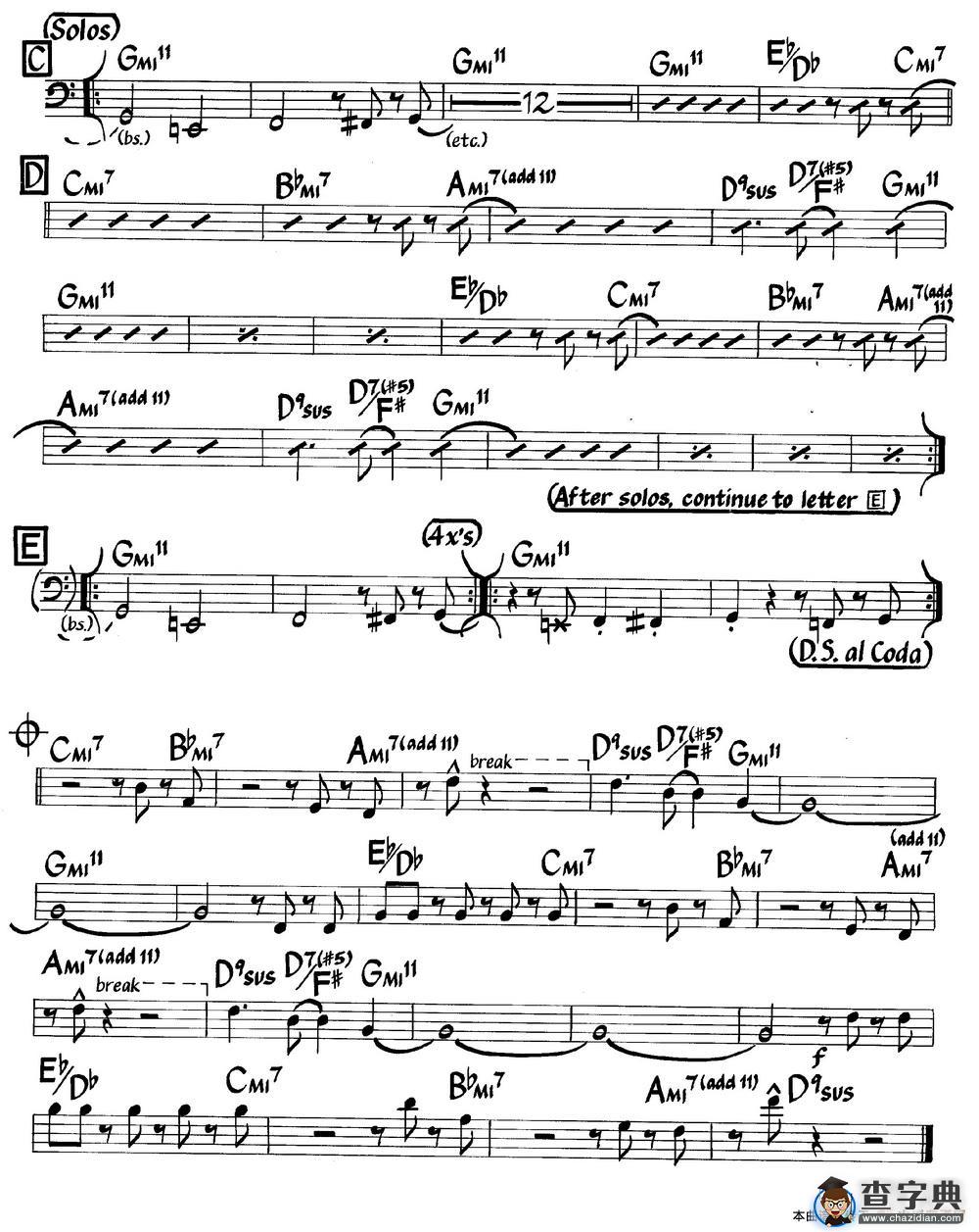 Partido Alto（爵士钢琴曲）钢琴谱
