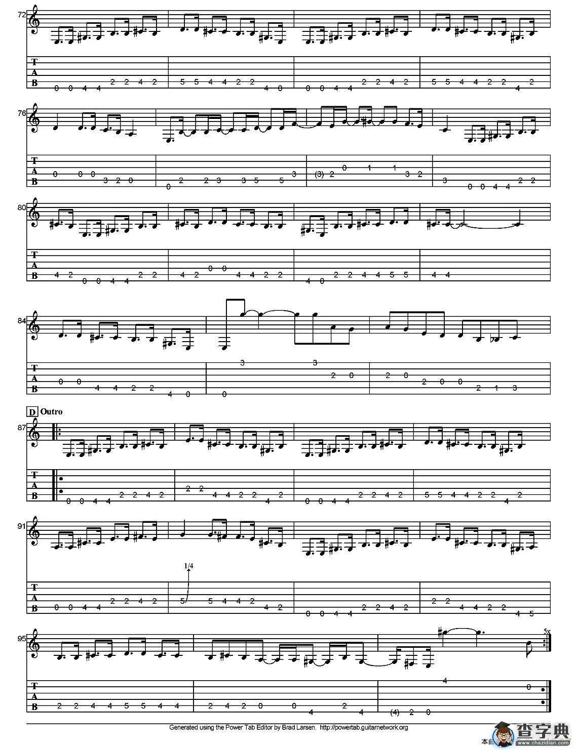 tommy emmanuel：guitar boogie（指弹吉他）吉他谱