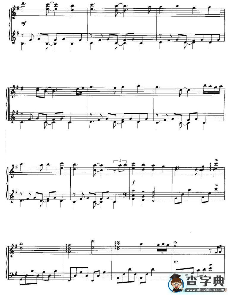 O Come All Ye Faithful钢琴谱