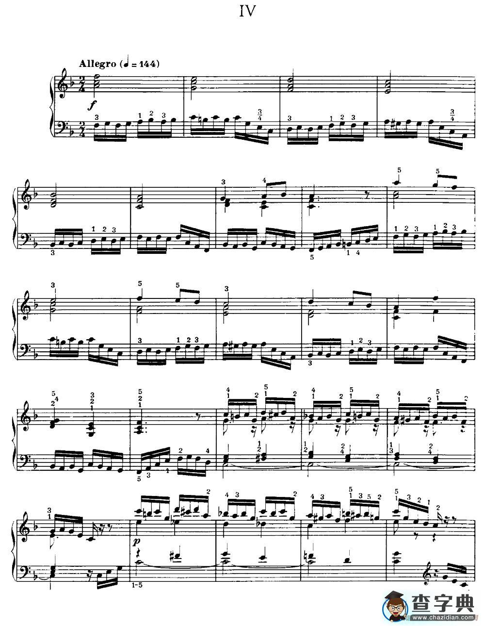 20 Petites Etudes, Op.91（20首小型练习曲）（4）钢琴谱