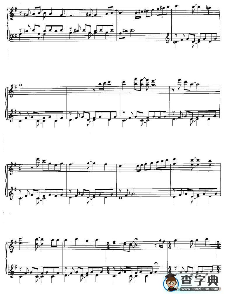 O Come All Ye Faithful钢琴谱