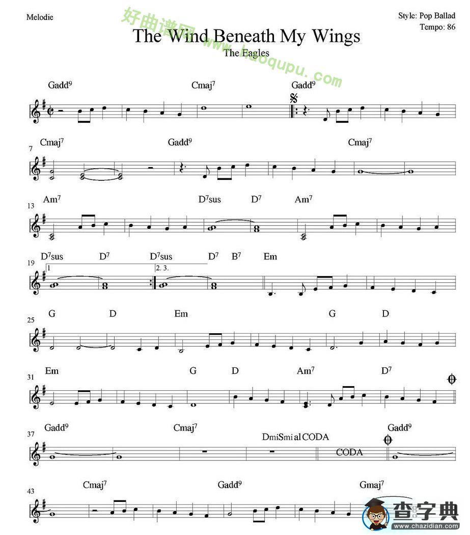 《The Wind Beneath My Wings》