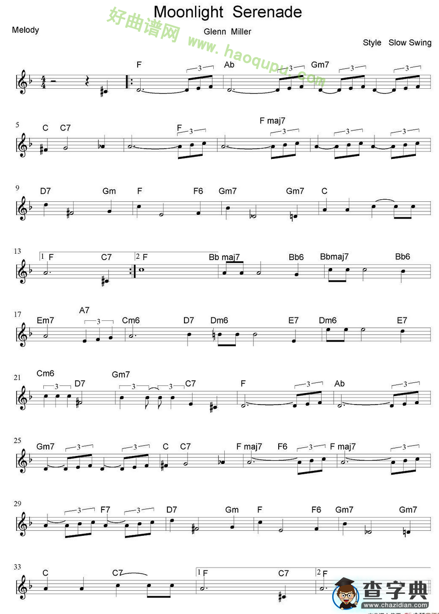 《Moonlight Serenade》（月亮小夜曲）