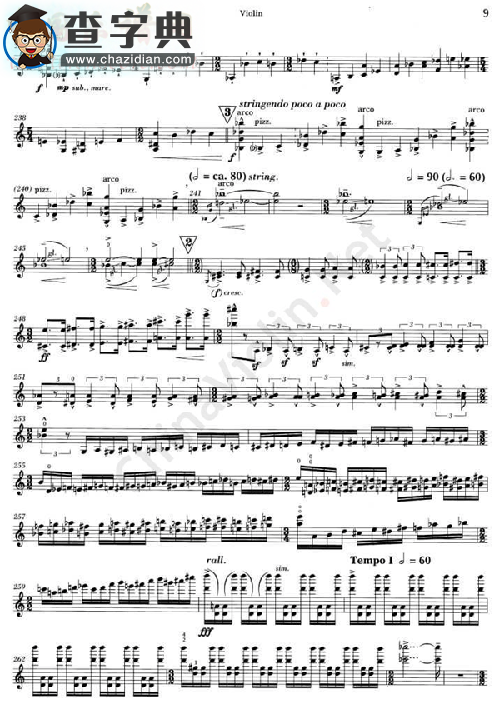 《the red violin》(红色小提琴) 小提琴小提琴谱
