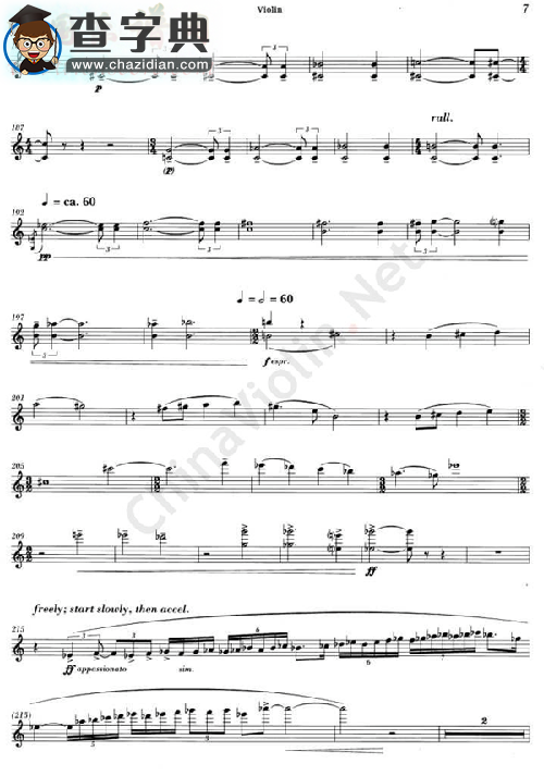 《the red violin》(红色小提琴) 小提琴小提琴谱