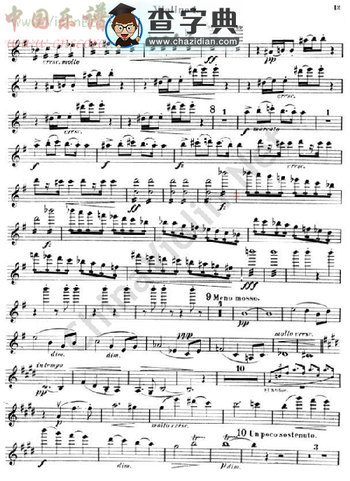 symphony no.9 in e minor. op.95 (new world)第一小提琴小提琴谱