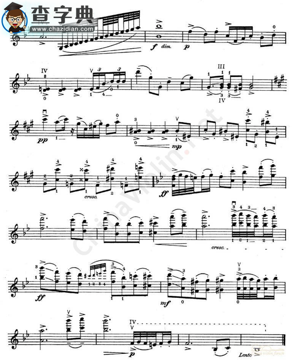 海菲茨-prokofieff《masks》from romeo and juliette小提琴谱