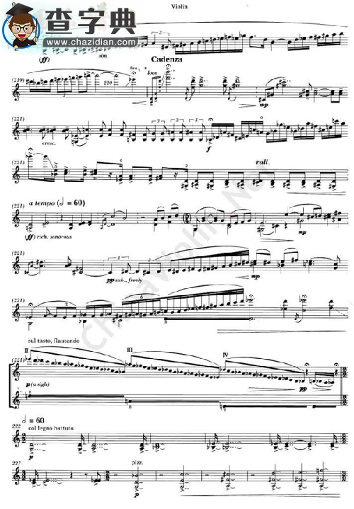 《the red violin》(红色小提琴) 小提琴小提琴谱