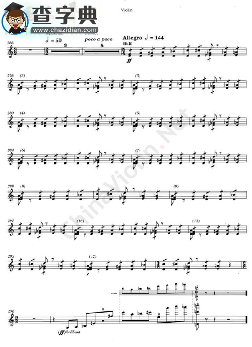 《the red violin》(红色小提琴) 小提琴小提琴谱