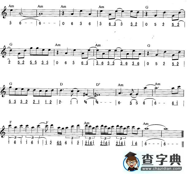 狼(简线弹唱)4
