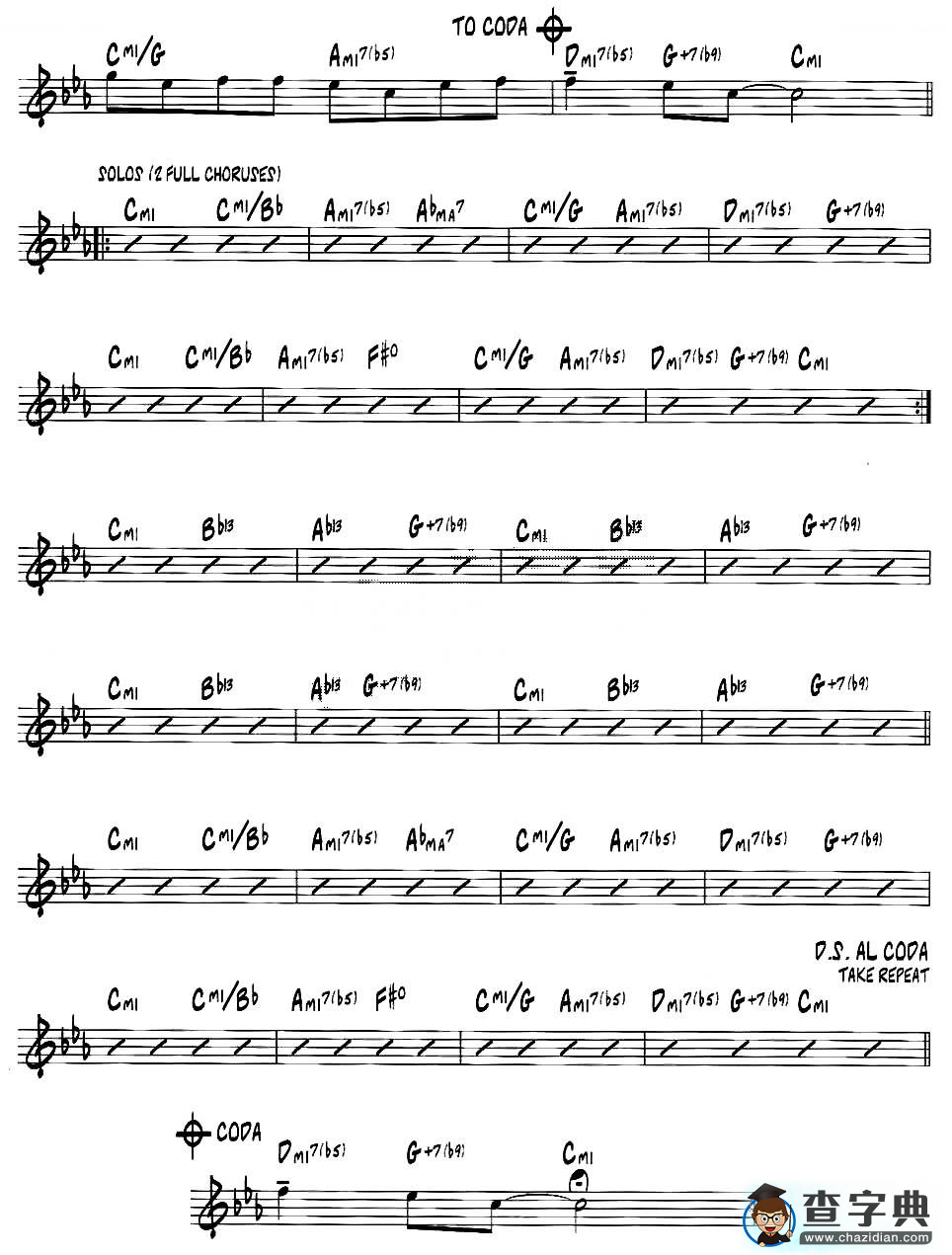 ALFIES THEME（jazz系列萨克斯谱）萨克斯谱