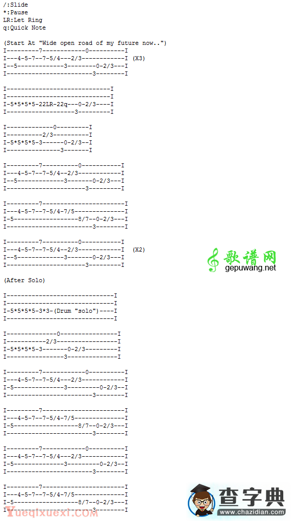 Knowledge贝司BASS谱