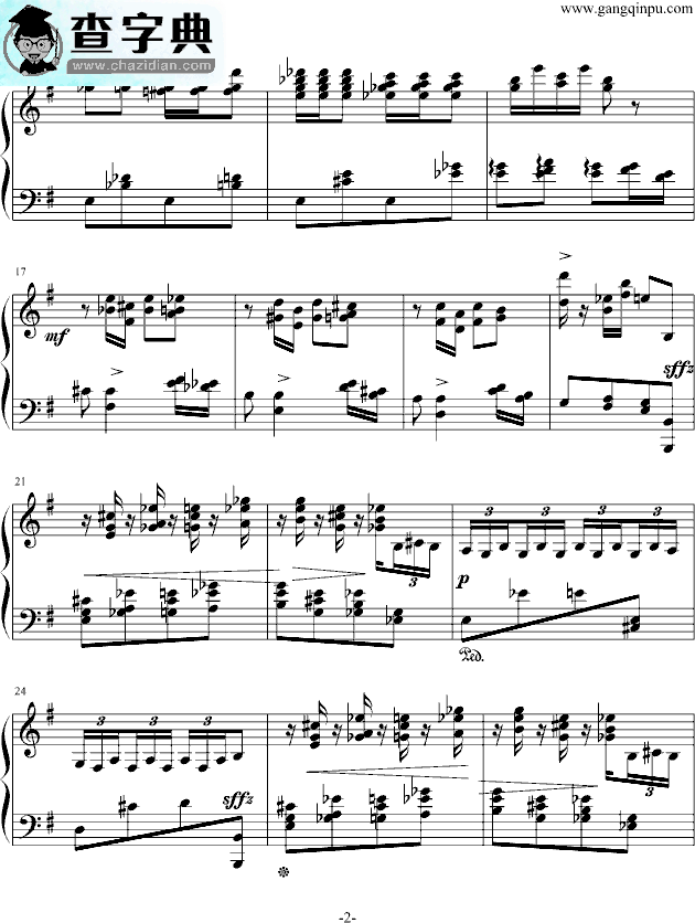 《糖果仙子》舞曲钢琴独奏钢琴谱