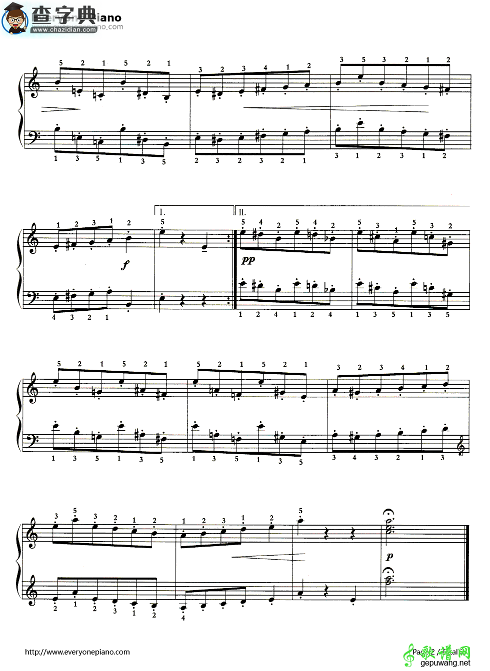 【阿尼特拉舞曲钢琴谱】