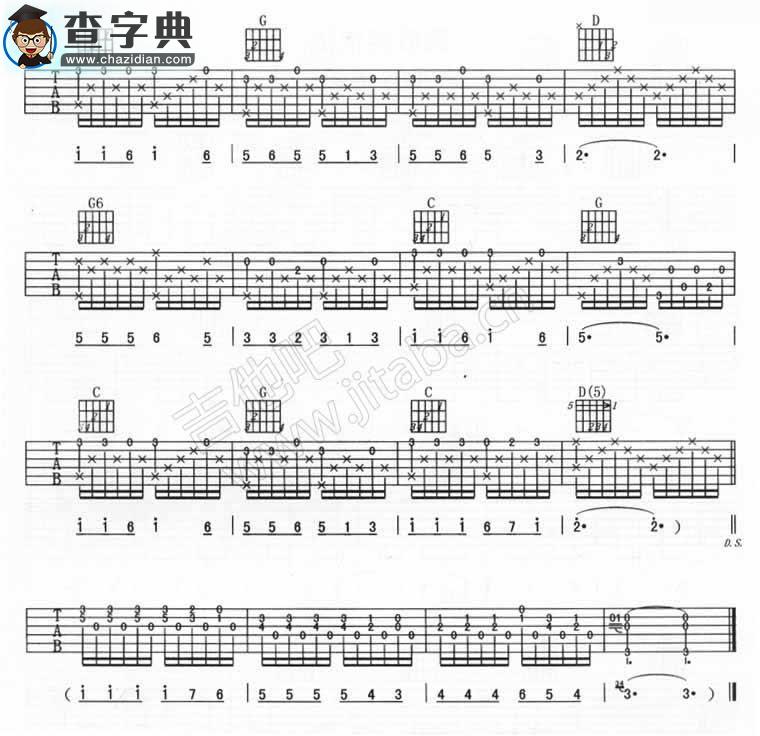 光阴的故事吉他谱_罗大佑光阴的故事吉他曲谱