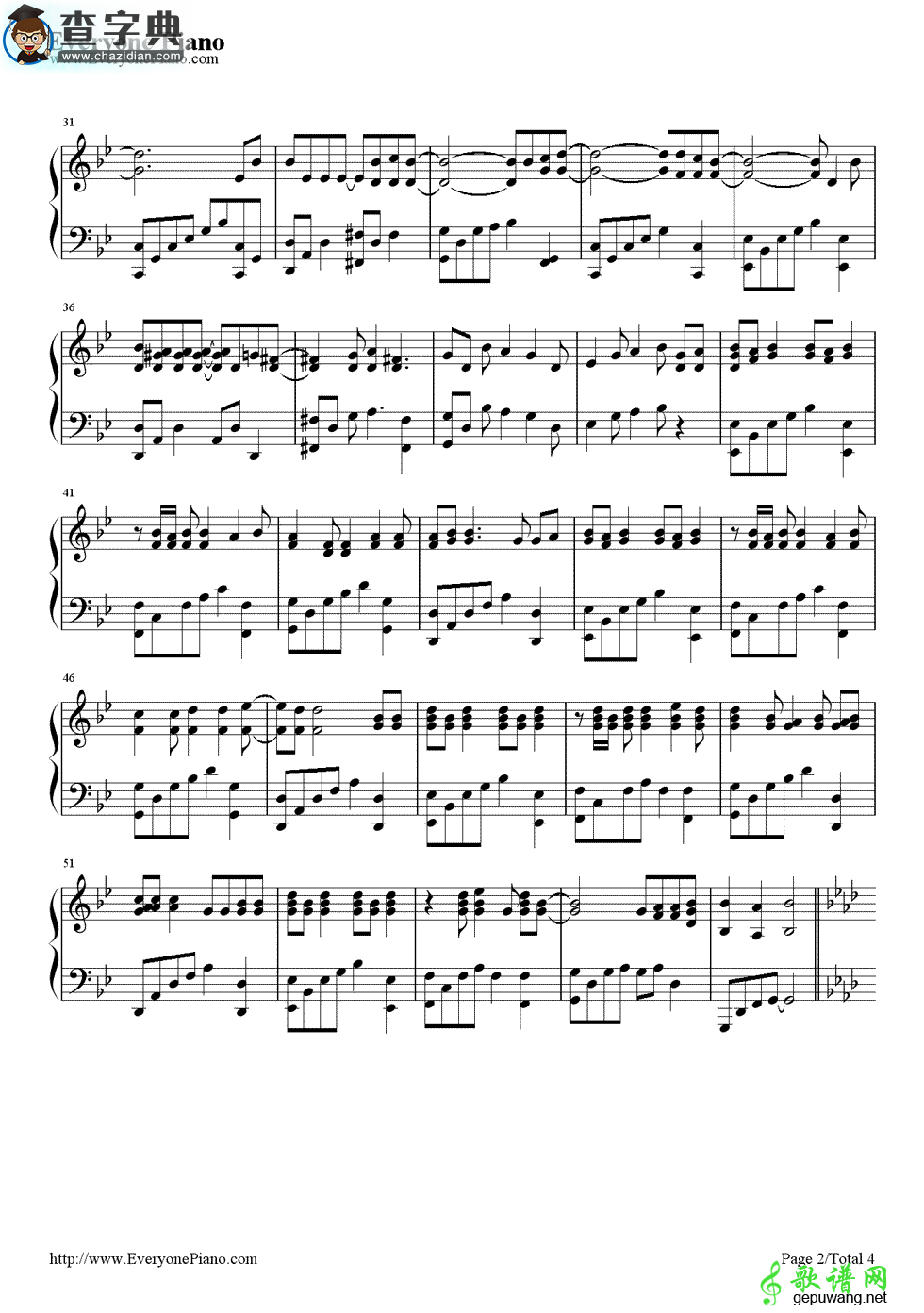 Annabelle钢琴谱_Pianoboy  Annabelle钢琴谱