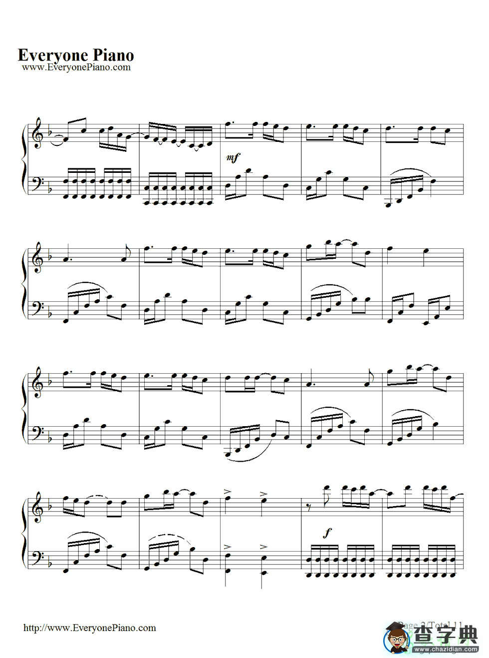 【Nemo钢琴谱】Nightwish