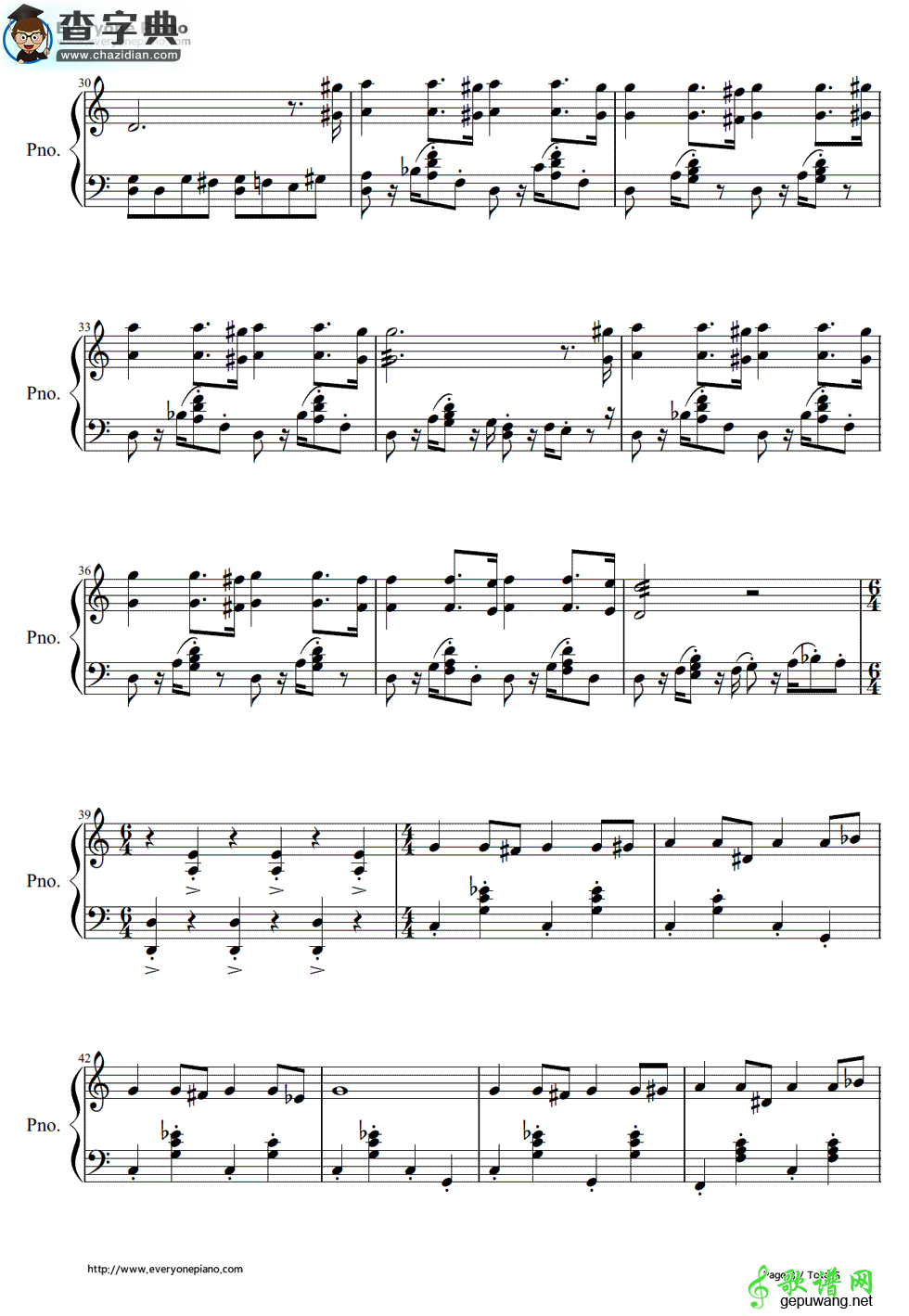 【Discombobulate钢琴谱】Hans Zimmer