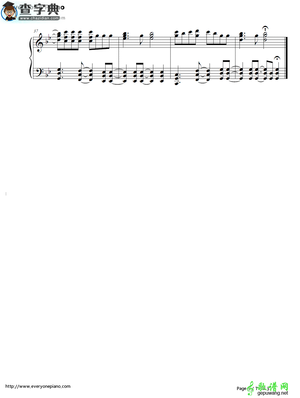 【Applause（掌声）钢琴谱】Lady GaGa