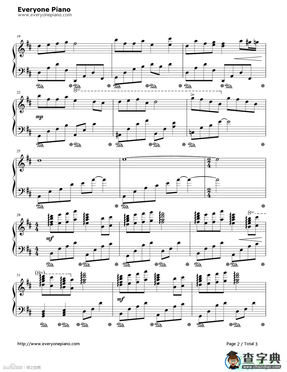 【Old Memory钢琴谱】Old Memory钢琴简谱