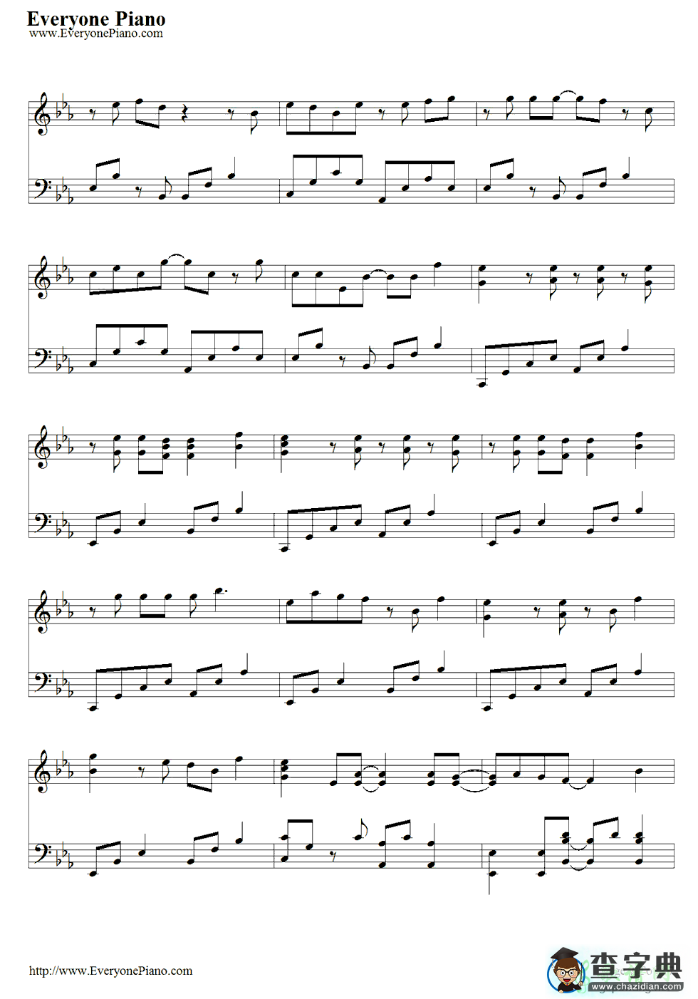 【In My Head钢琴谱】In My Head双手钢琴简谱
