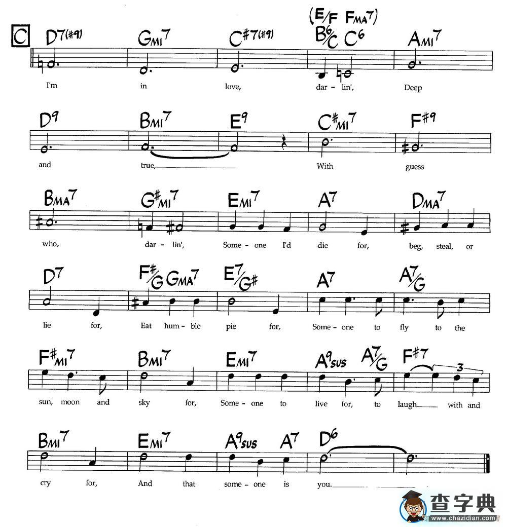 Im All Smiles（爵士钢琴曲）钢琴谱