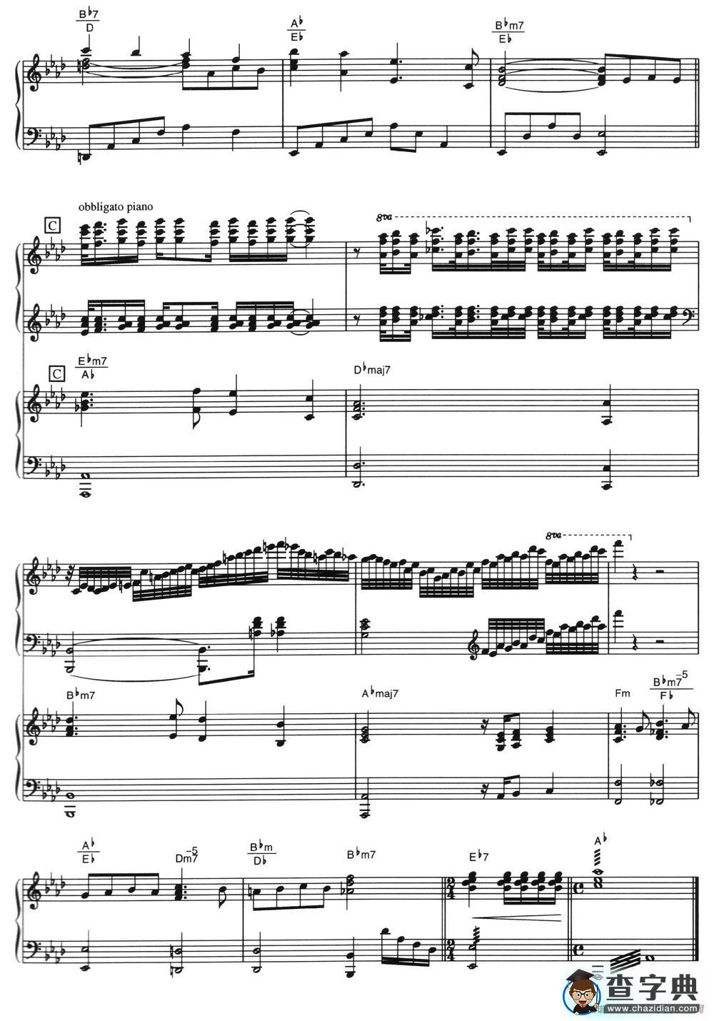 1900s Theme（《海上钢琴师》选曲）钢琴谱