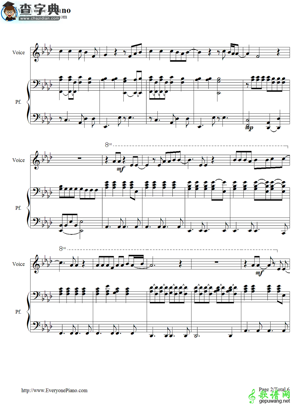 【Run钢琴谱】Leona Lewis