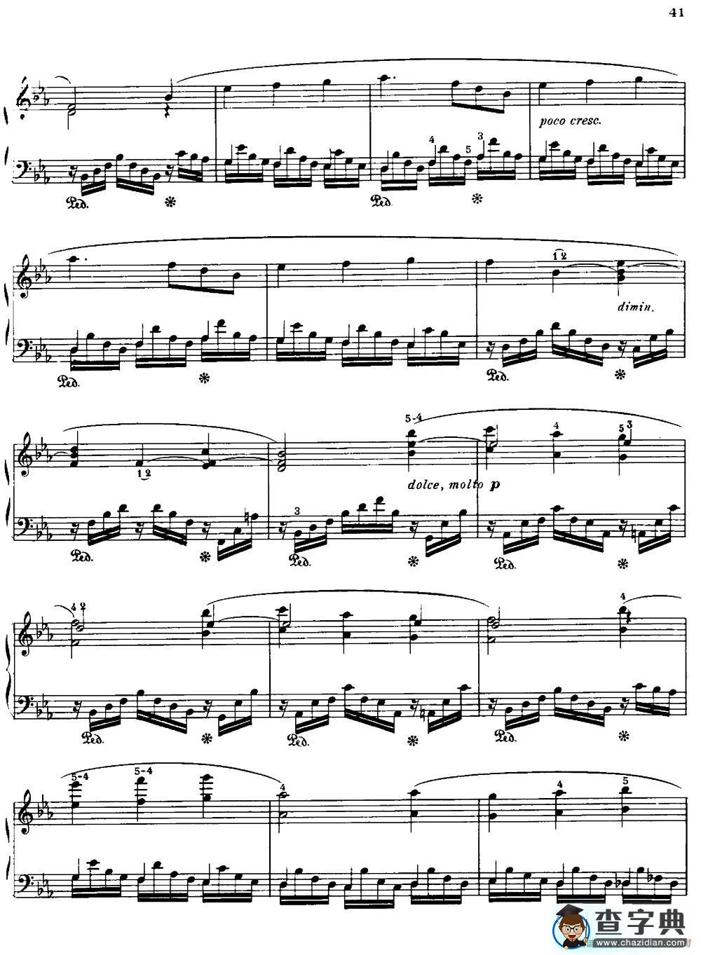 20 Petites Etudes, Op.91（20首小型练习曲）（17）钢琴谱