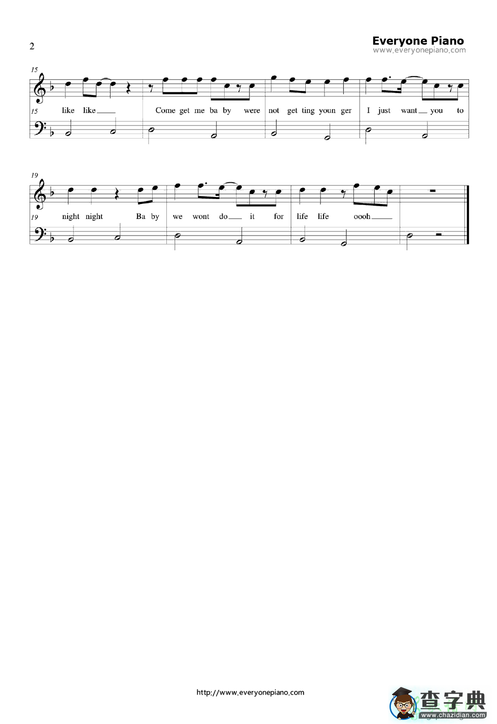 【Pound the Alarm钢琴谱】Nicki Minaj
