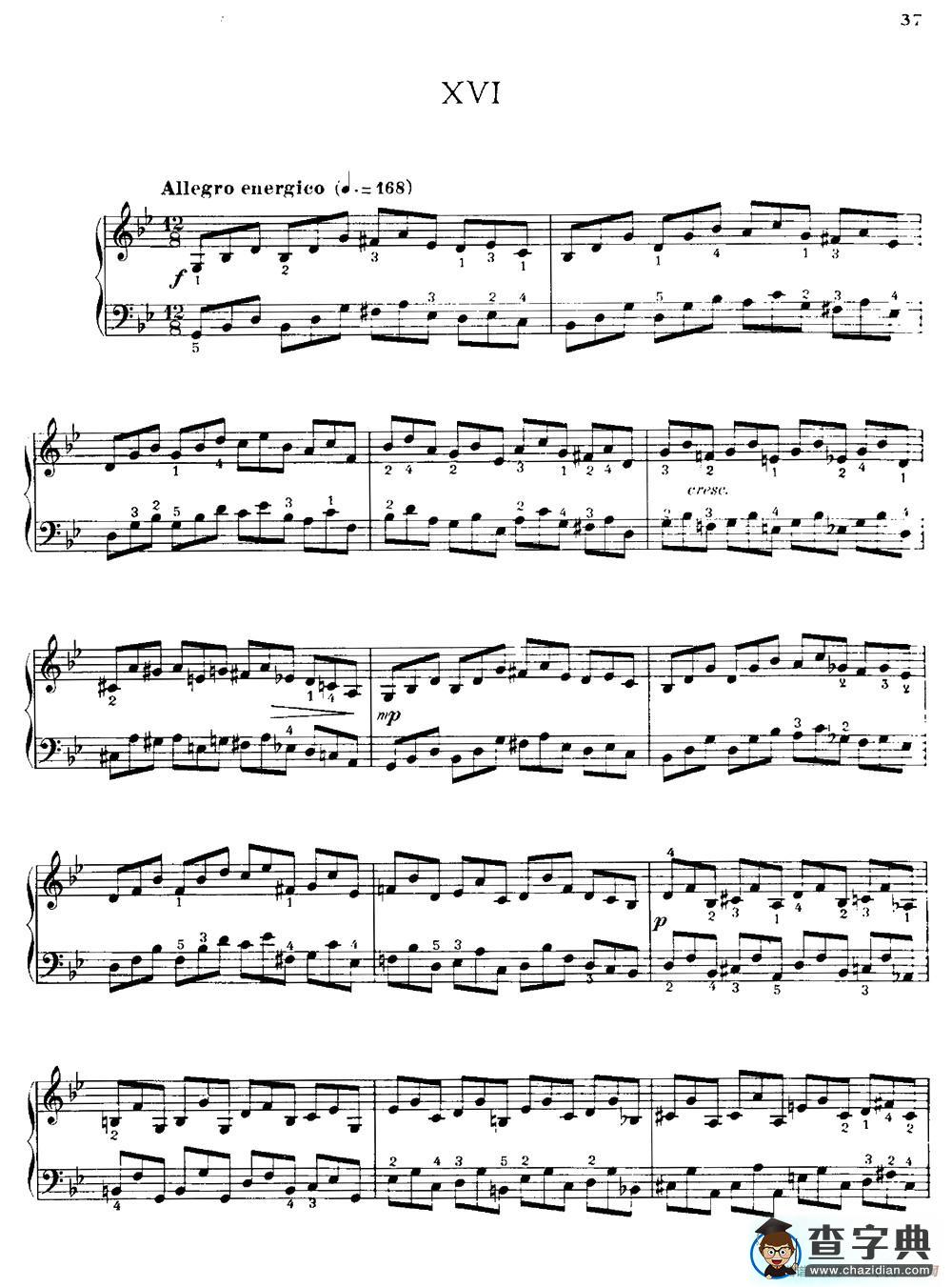 20 Petites Etudes, Op.91（20首小型练习曲）（16）钢琴谱