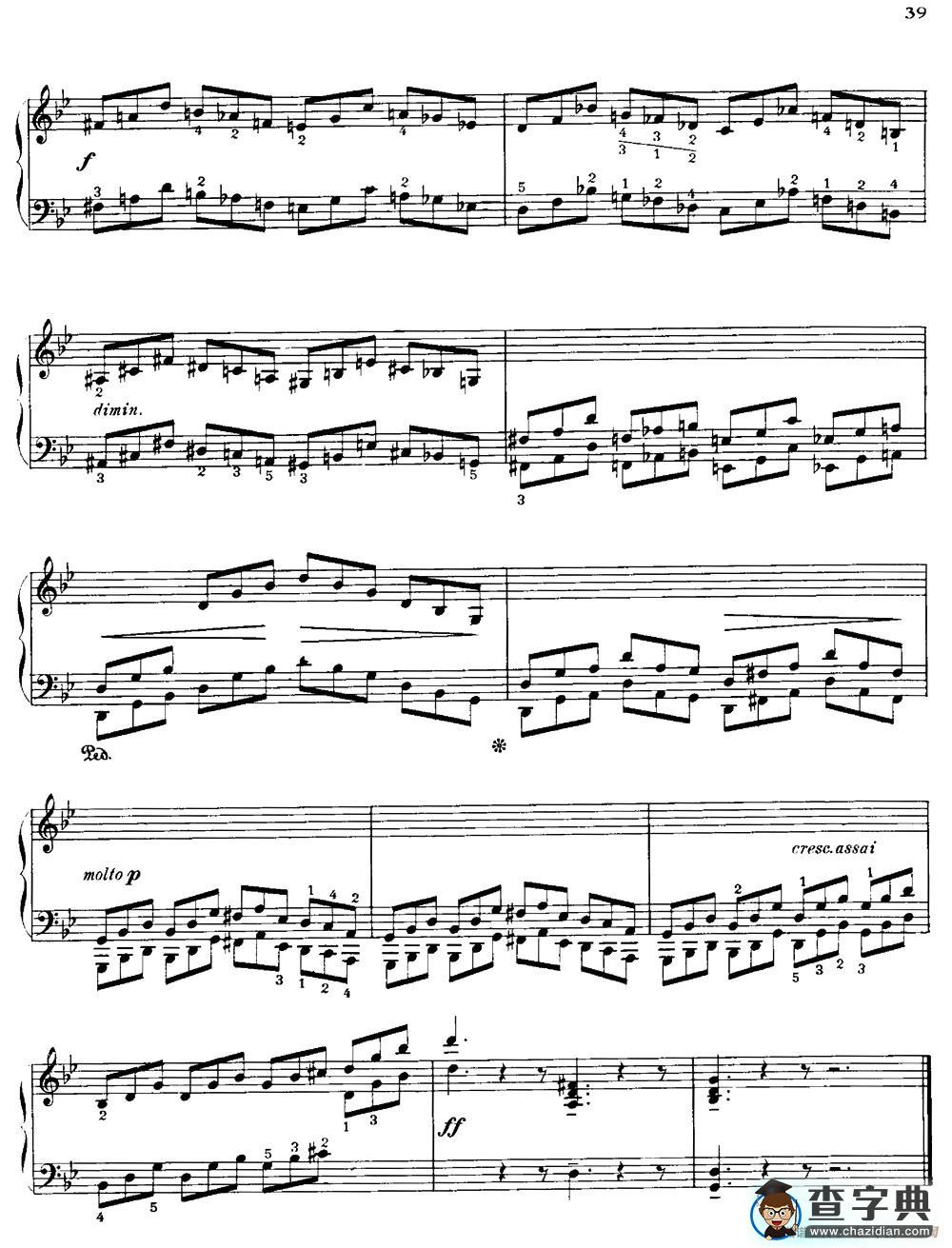 20 Petites Etudes, Op.91（20首小型练习曲）（16）钢琴谱