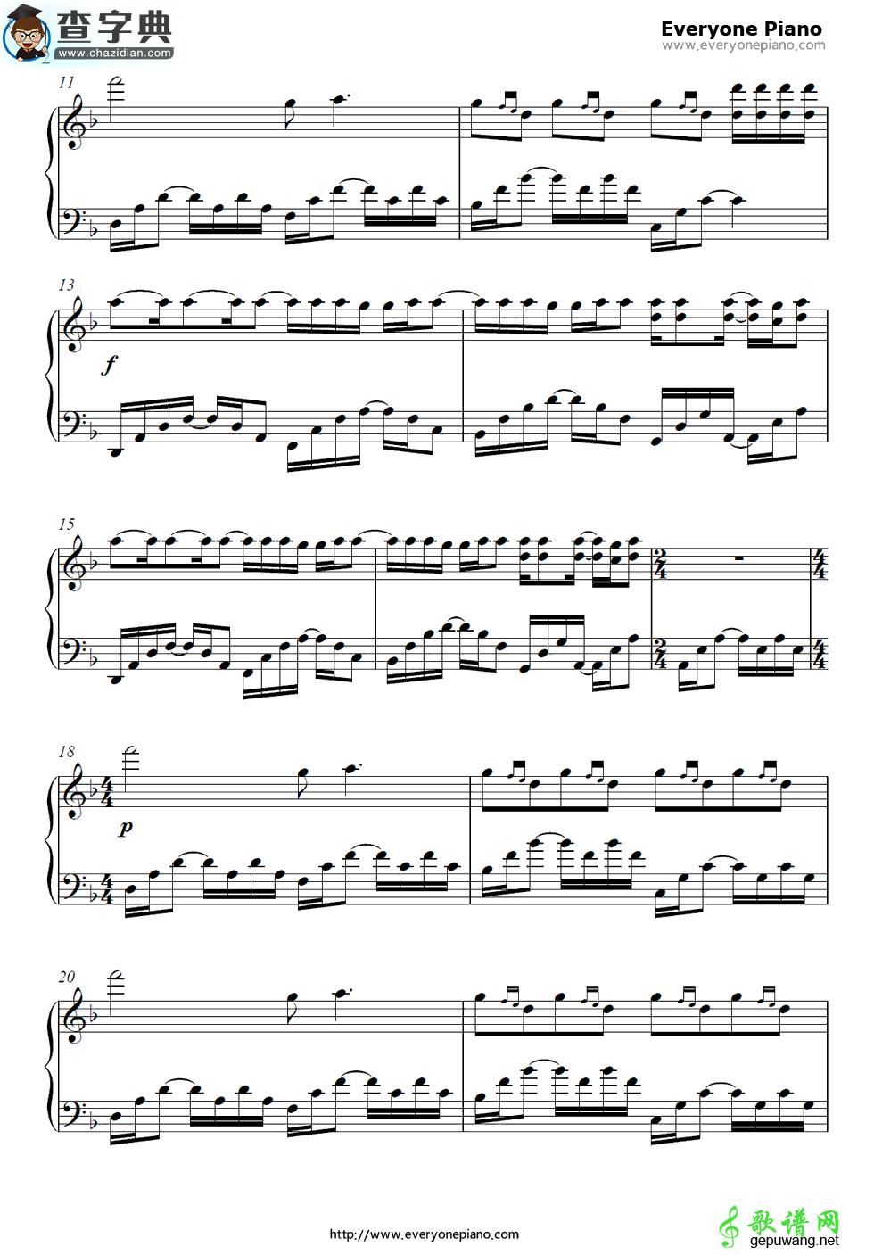 【Faint钢琴谱】Linkin Park