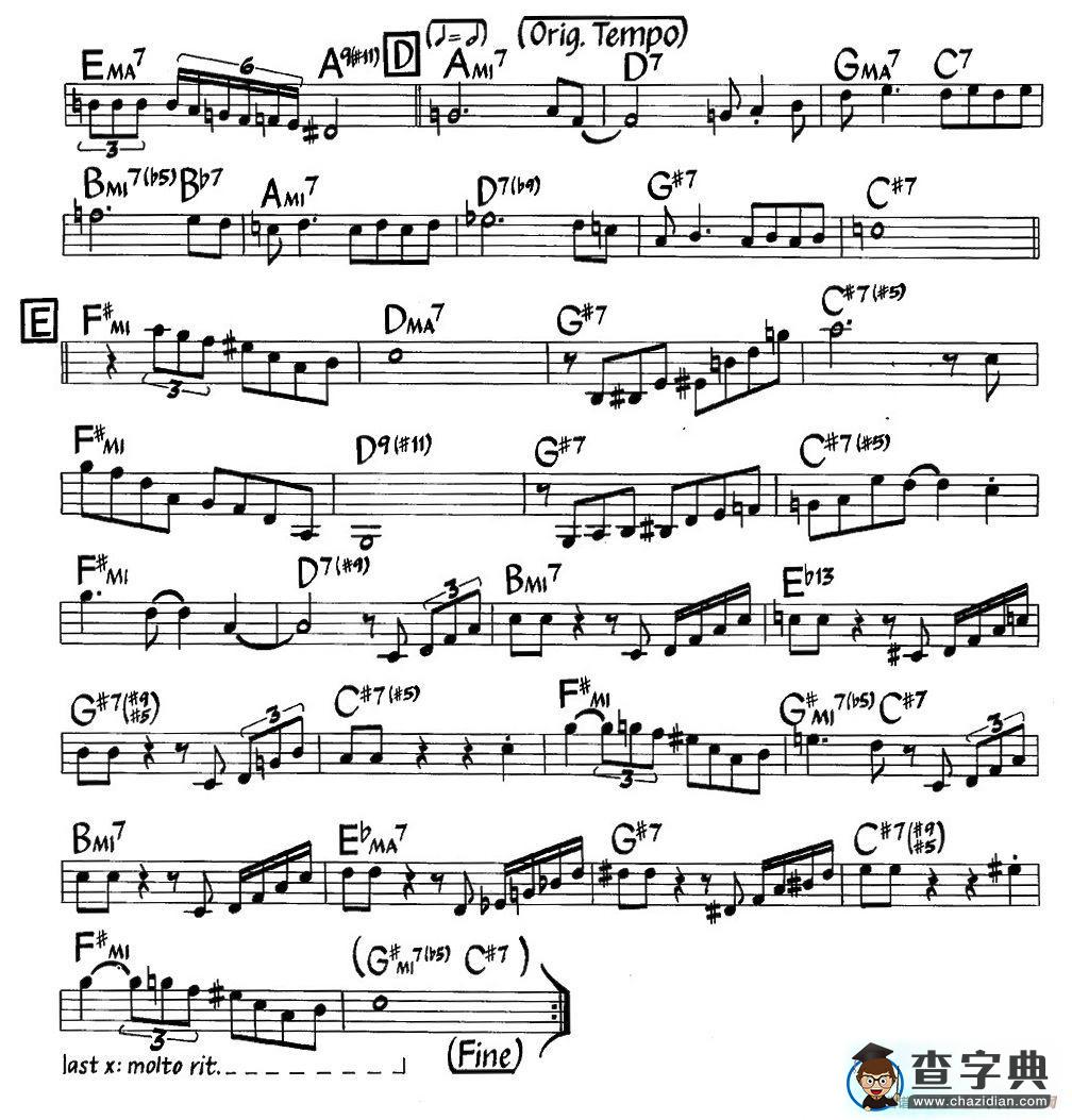 Reincarnation of a Lovebird（爵士钢琴曲）钢琴谱