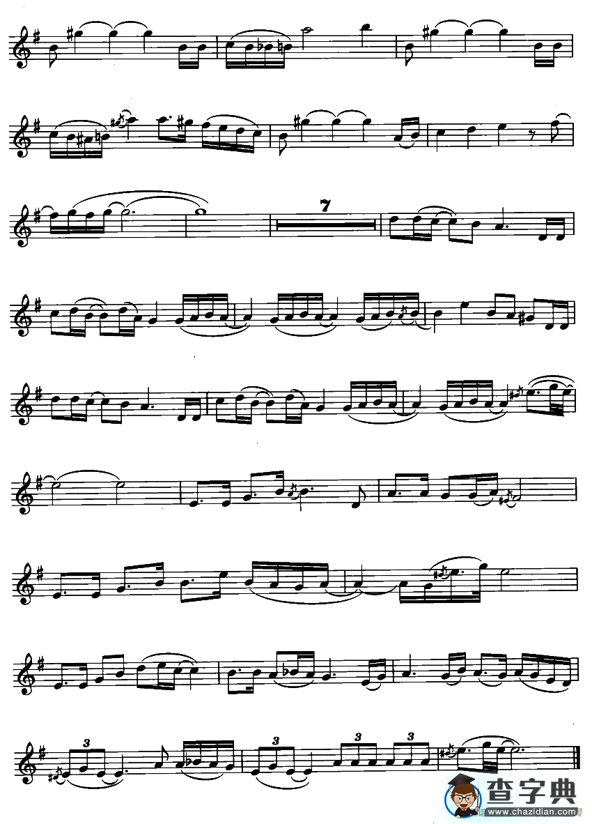 Sax all night萨克斯谱