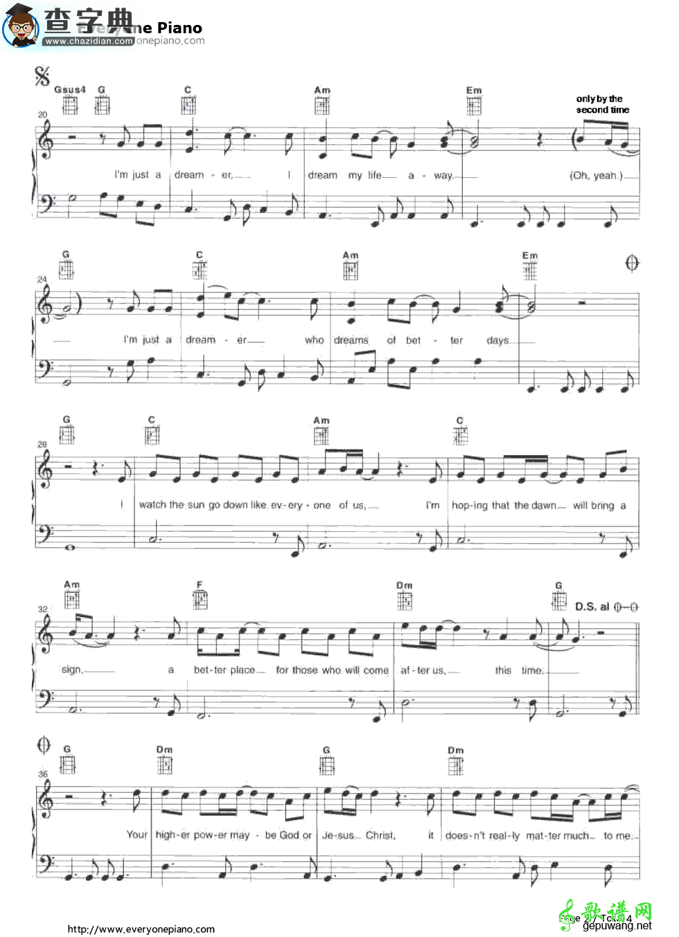 【Dreamer钢琴谱】Ozzy Osbourne