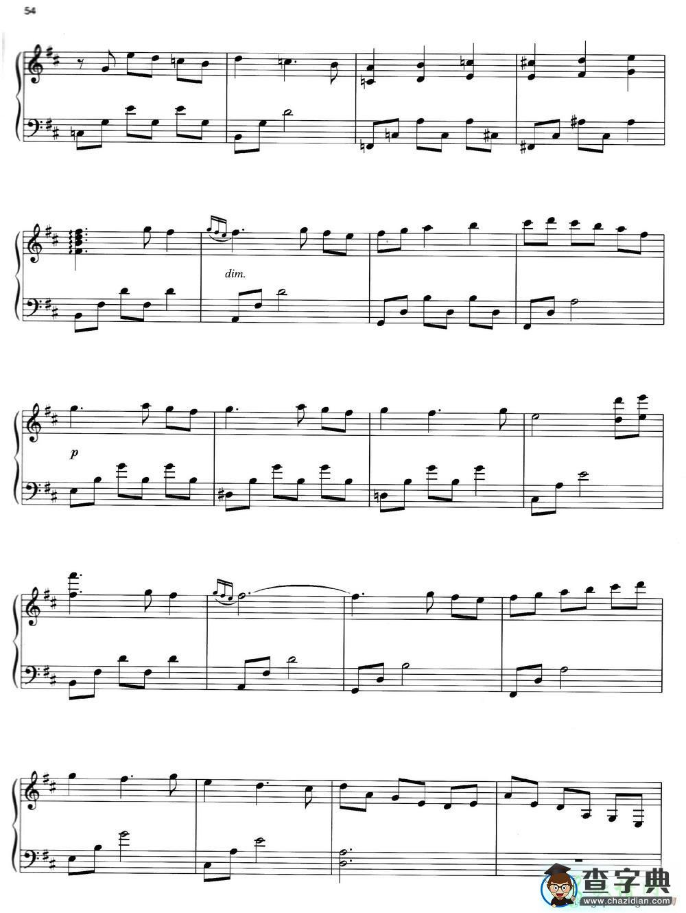 【Before The Last Leaf Falls钢琴谱】五线谱
