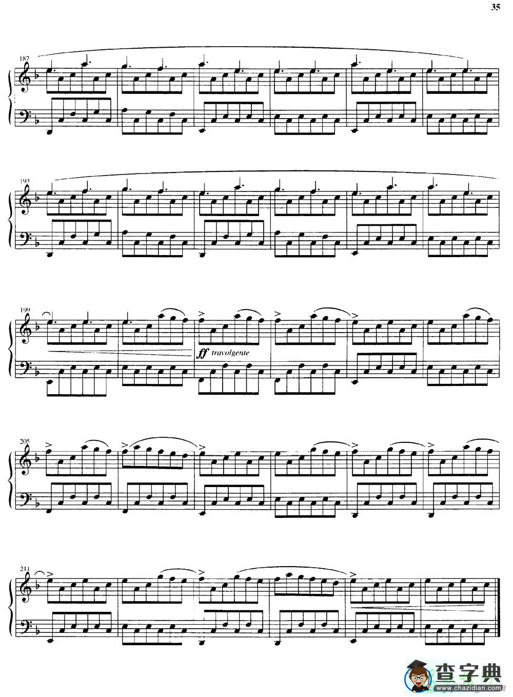 【Melodia africana 3钢琴谱】五线谱