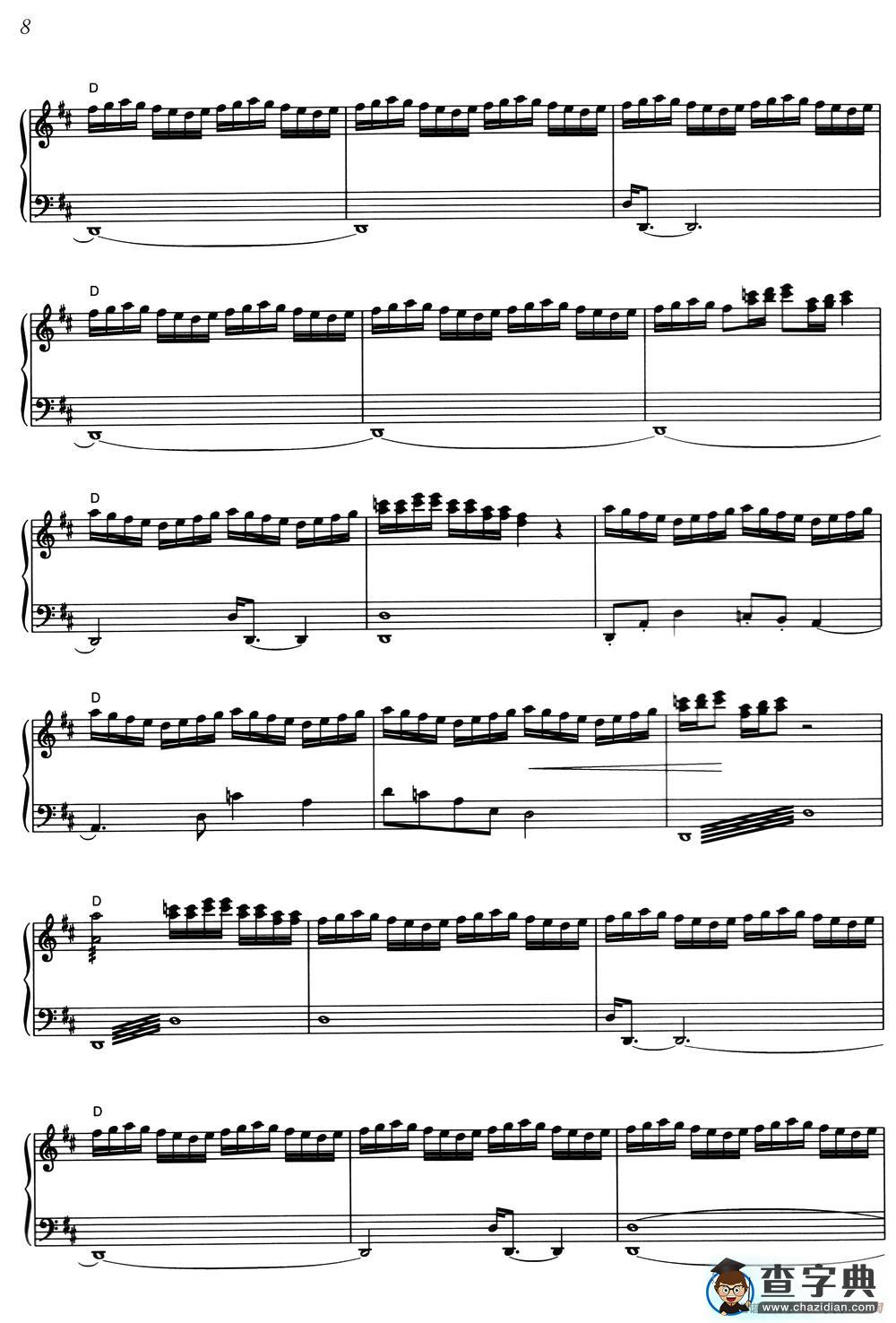 The Legend Of The Pianist（《海上钢琴师》选曲）钢琴谱